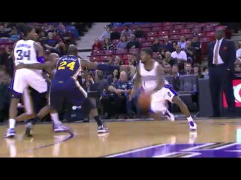 Brooks DISHES to Thompson | Utah Jazz Vs Sacramento Kings | 11/24/2012 | NBA Season 2012/13