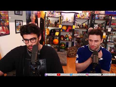 1/2 HasanAbi July 22, 2023 – Playing Pico Park with AOC!, Ben Shapiro on Barbie movie, Austin visits