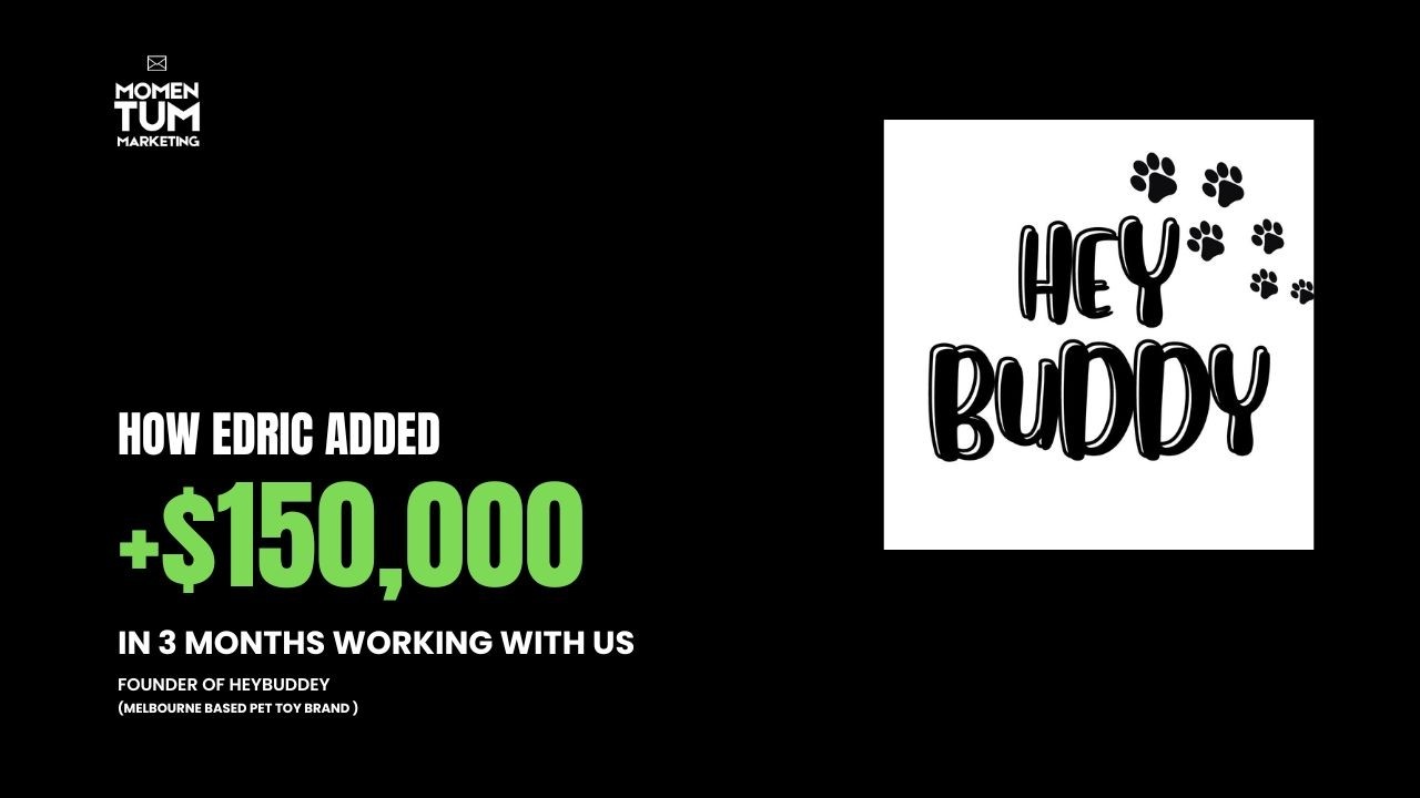 How we made Edric $150,000 in 3 months with email & SMS