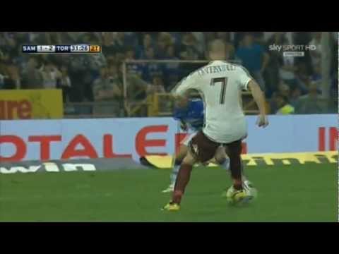 Sampdoria - Torino 1-2 *Il GOAL vittoria di ROLANDO BIANCHI* real audio