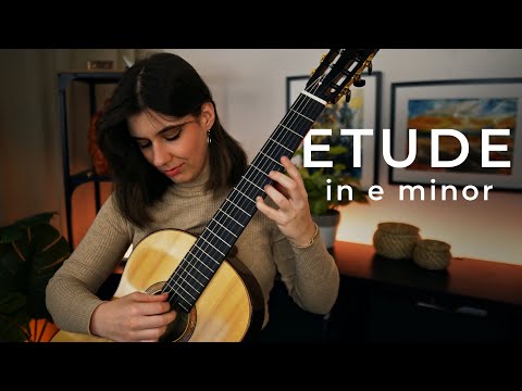 Etude in e minor - Francisco Tárrega