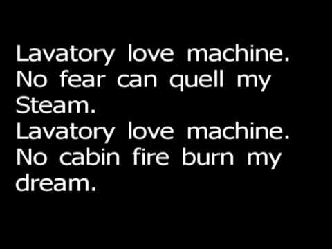 download lagu mp3 mp4 Lavatory Love Machine Lyrics, download lagu Lavatory Love Machine Lyrics gratis, unduh video klip Lavatory Love Machine Lyrics