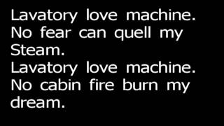 Lavatory love machine - Edguy (Lyrics)