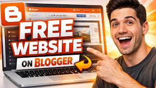 How Make a free website using Blogger (2026)