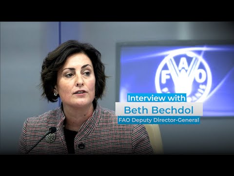 Escalating crises and hunger require urgent response, says FAO Deputy Director-General Beth Bechdol