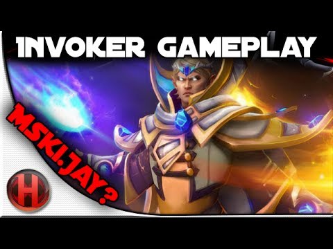 Dota 2 - #TI4 - Pro Invoker Gameplay by Mski.Jay? vs. Execration
