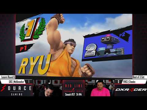Red Line Smash 57 - SRC | McBenedict (Ryu) Vs. FRKS | Cheeks (Cloud)