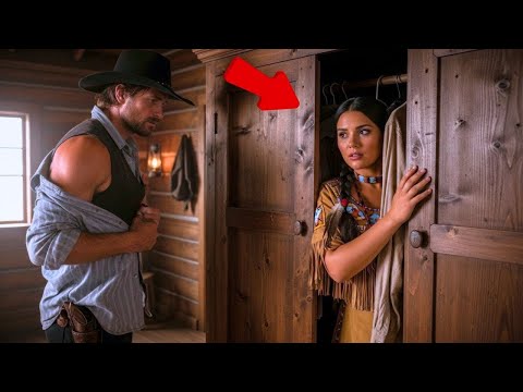 Apache-Frau versteckte sich im Schrank des Cowboys — und sah ihm täglich beim Umziehen zu, bis...