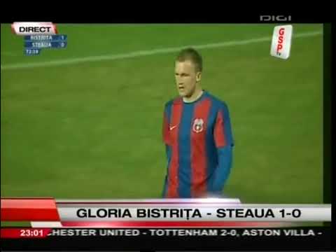 Rezumat Etapa 13 2010-2011 Gloria Bistrita - Steaua Bucuresti 1-0