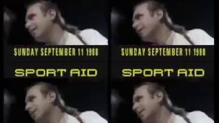 1988 Status Quo&#39;s &quot;Running all over the world&quot; SPORT AID 88