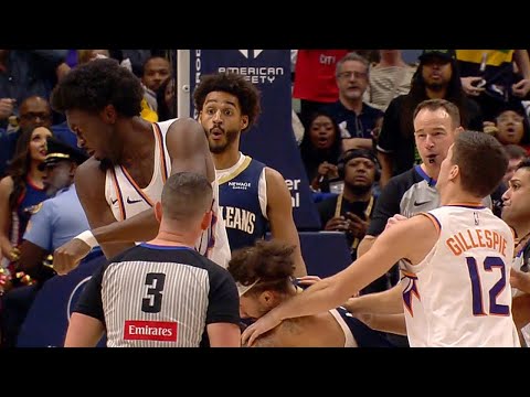 Jose Alvarado THREW PUNCHES at Mark Williams 😳 HEATED MOMENT