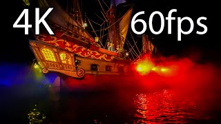 Pirates of the Caribbean front seat on-ride 4K POV @60fps Walt Disney&#39;s Magic Kingdom