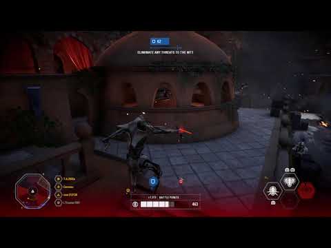 General Grievous 72 killstreak on Naboo Star Wars Battlefront: 2
