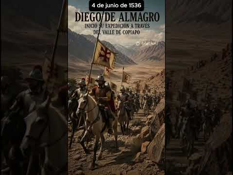 4 de junio de 1536, Diego de Almagro llegó al valle de Copiapó #efemérides #historia