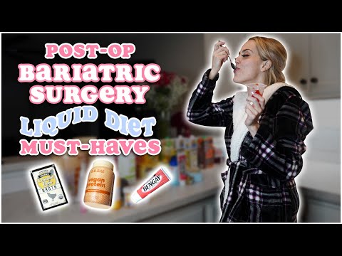 BARIATRIC SURGERY LIQUID DIET | WLS RECOVERY & POST-OP CARE | WEIGHT LOSS SURGERY TIPS | WLS VLOG