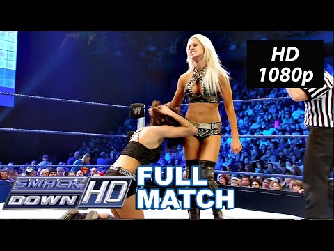 Maryse vs Eve Torres WWE SmackDown March 6, 2009 Full Match HD