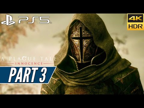 A PLAGUE TALE INNOCENCE (PS5) Walkthrough Gameplay PART 3 [4K 60FPS HDR] - No Commentary