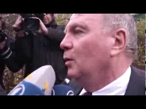 Bayern-Boss Uli Hoeneß muss vor Gericht - Hoeneß: "Ich bin überrascht!"