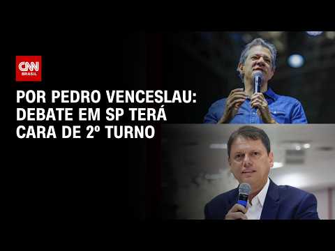 Debate entre Haddad e Tarcísio em SP terá clima de 2º turno, veja análise | CNN 360°