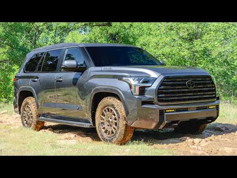 New 2027 Toyota Sequoia Trailhunter Revealed Off Road Drive - More Capable Than Ever