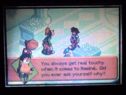 Kingdom Hearts Chain of Memories GBA Cutscene 104 - A Falling Out (Sora's Story)