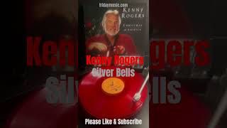 KENNY ROGERS Silver Bells New Red Vinyl #fridaymusic #kennyrogers #newrelease #christmas #holiday