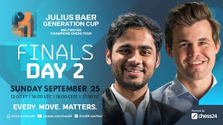 Champions Chess Tour: Julius Baer Generation Cup | Day 8 | Commentary: David, Jovanka, Kaja & Simon