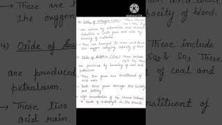 Air pollution / Primary Air pollutants/ Ecology and Environmental scienceB.Sc. 3 year Zoology