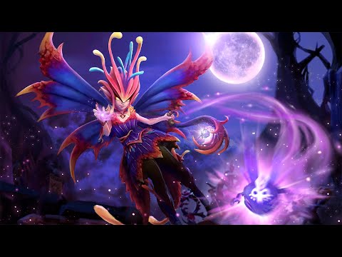 The Art of Dark Willow DOTA 2 BUT IT FEELS LIKE PLAYING DRAGON BALL (dark willow carry) - Mr.Bunny