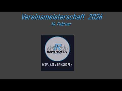 Vereinsmeisterschaft 2026 WSV/ATSV Ranshofen