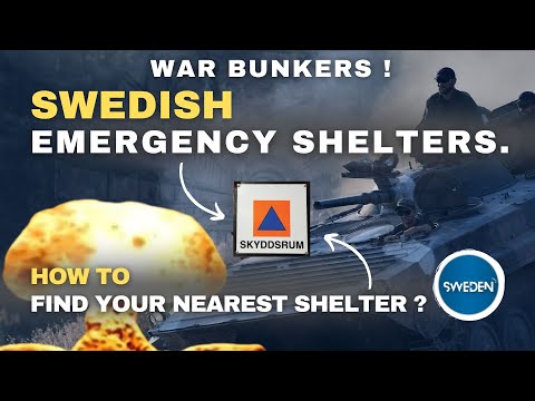 Swedish Bomb shelters -  Guide to Essential Emergency Safety | # Sweden Days. 【19】