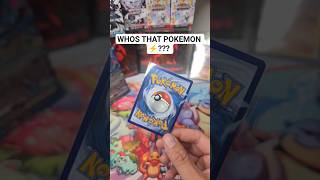 Who's that pokemon? #pikachu #pokemon #pokemoncards #collectiblecards #pokémon #yp #fyp #fypシ #fypp