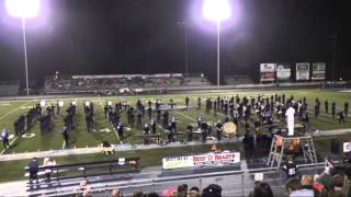 preview picture of video 'Greenwood, AR Bulldog Band 10/18/13 Halftime'