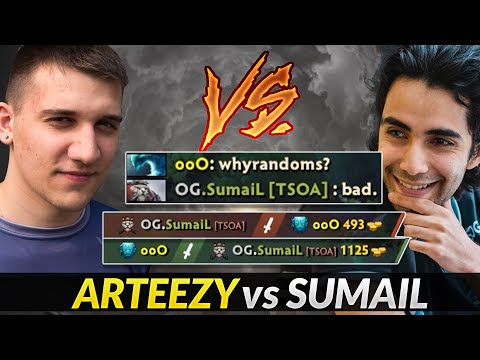 ARTEEZY vs SUMAIL random Tusk Mid
