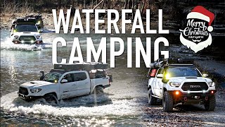 Waterfall Camping - Toyota & Jeep - Holiday Special 23 [4K]