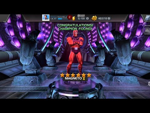 Got 6 Star Red magneto| Marvel contest of champions (mcoc)