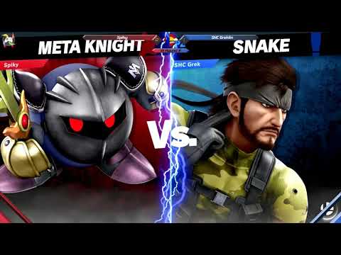 SHC Greklin (Snake) vs Spiky (Meta Knight) - WR1