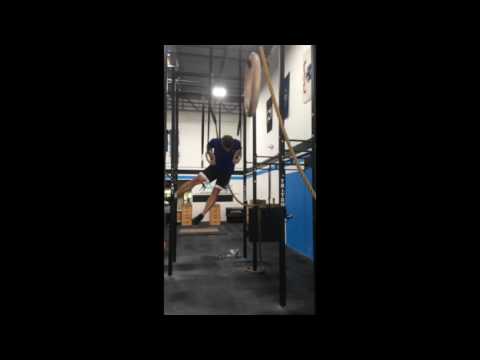 Justin Flowers first ring muscle up