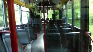 preview picture of video '[VideoBus] Mercedes Citaro 1997, OVG-MarburgWetter auf Linie R27/-K Wagen:803'