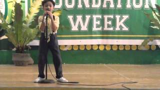 Marcus Kenneth: Second Place - Solo Singing Contest
