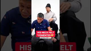 This Crack Broke through YEARS‼️ #chiropractic #backpain #neckpain #trending