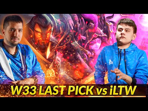 W33 last pick Ember Spirit to Counter iLTW carry TA