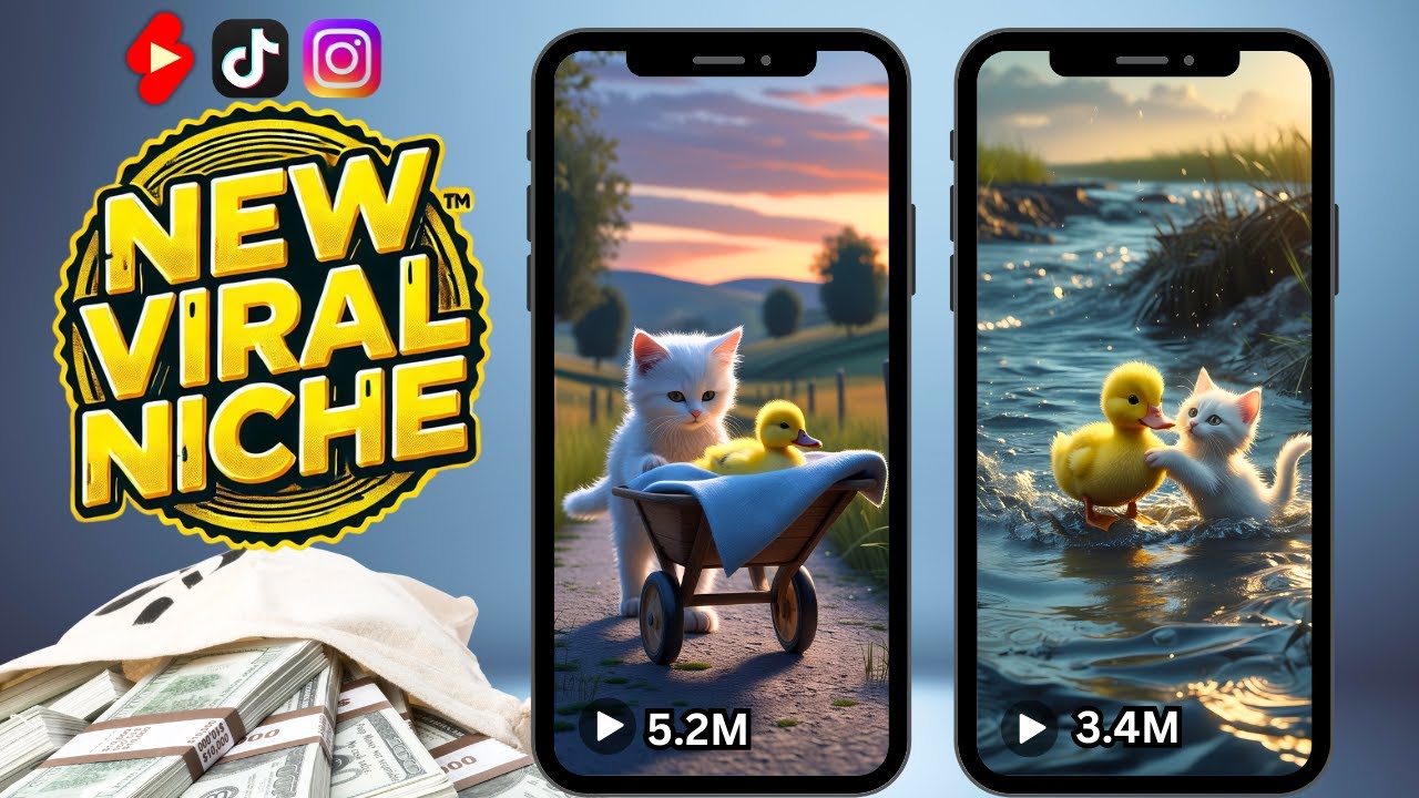 Untapped Viral Niche: Duck Quest Videos for YouTube Shorts & TikTok!