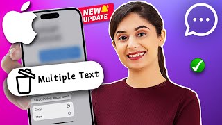 How To Delete Multiple Text Messages On iPhone 2024 | Full Guide
