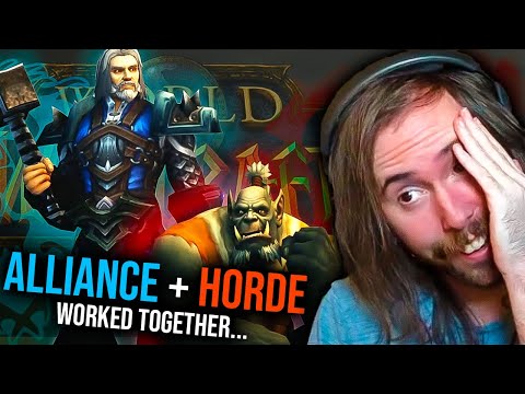 World of Warcraft has been "Cross-Faction" all along.. | Asmongold Reacts to Platinum WoW
