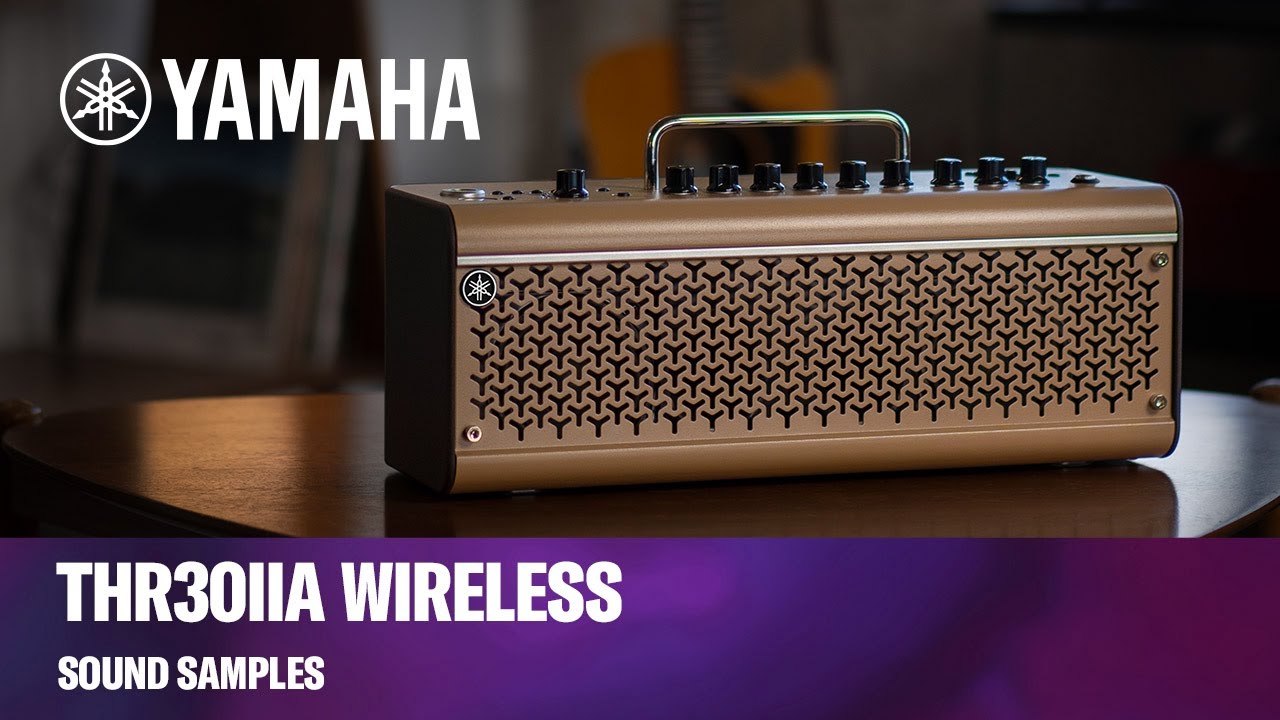 Yamaha THR30IIA Wireless Acoustic Guitar Amp w/Bluetooth + Rechargeable Battery