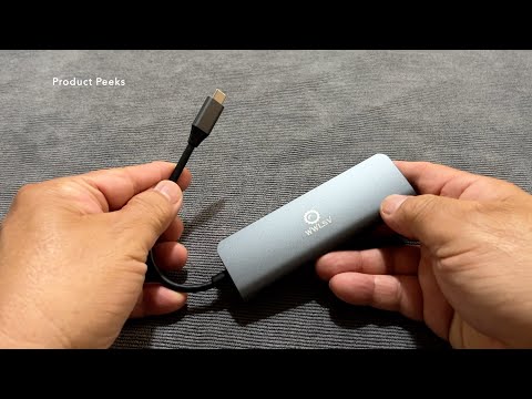 USB C Hub Multiport Adapter for MacBook, Dell, HP, Lenovo Laptop