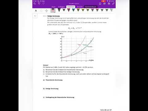Stetige Verzinsung (3.HAK | 5ABF)