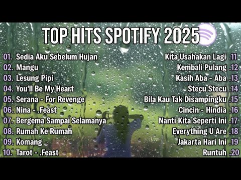 [No Iklan] Lagu Terbaru IDGITAF &ndash; Sedia Aku Sebelum Hujan | TOP TRENDING Spotify Indonesia 2025