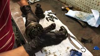 Audi CV Axle Shaft Rebuild DIY